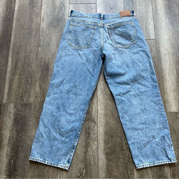 Madewell Women's Straight Leg Jeans - Blue - Picture 15 of 15